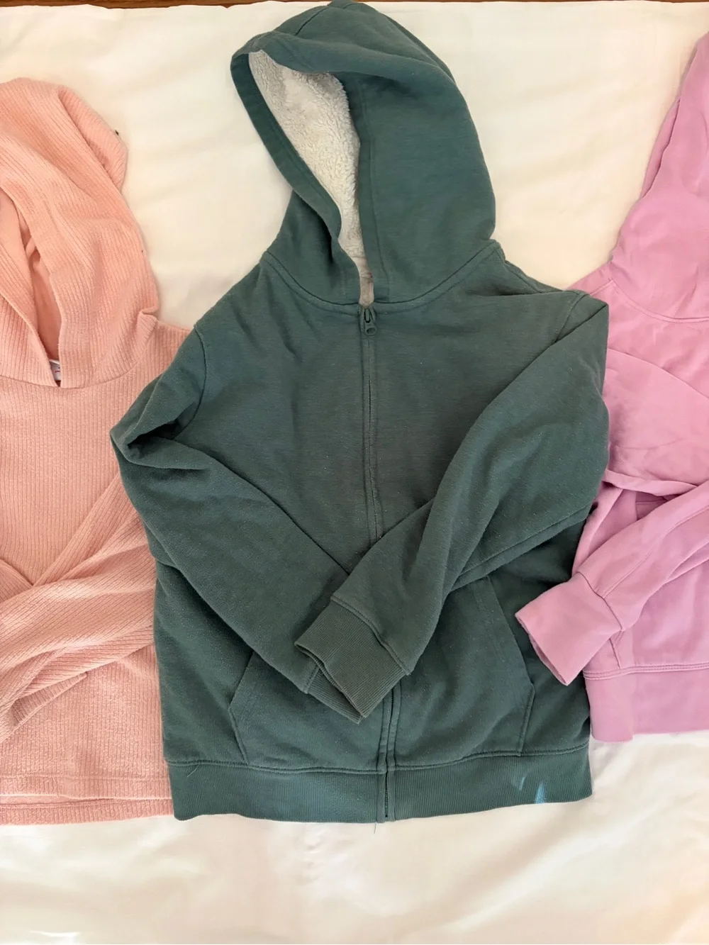 Hooded Pullover Sweatshirts, girls size M, lot of 5